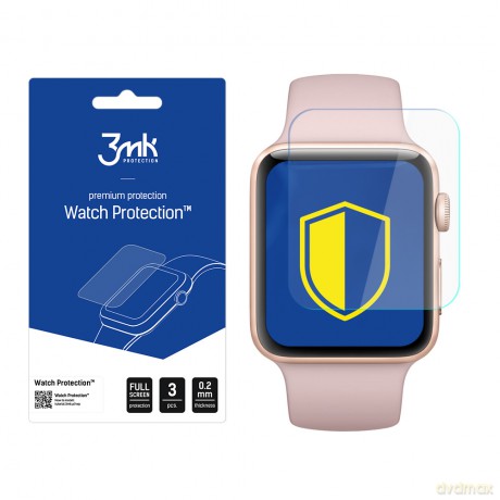 Apple Watch 3 42mm - 3mk folia ochronna na zegarek