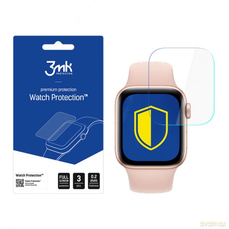 Apple Watch 4 44mm - 3mk folia ochronna na zegarek