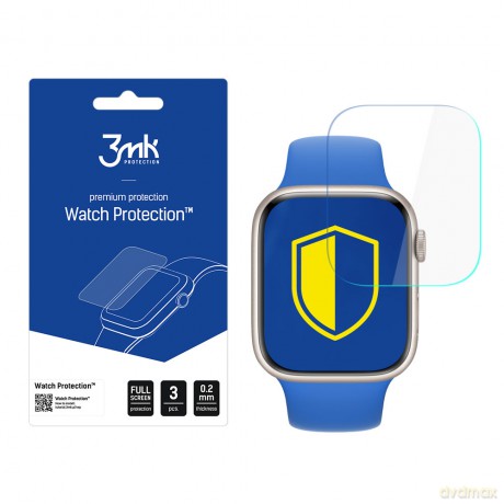 Apple Watch 7 45mm - 3mk folia ochronna na zegarek