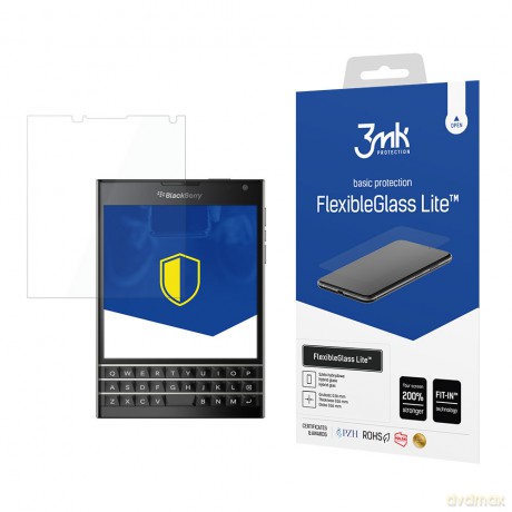 BlackBerry Passport - 3mk szkło hybrydowe