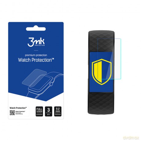 FitBit Charge 4 - 3mk folia ochronna na zegarek