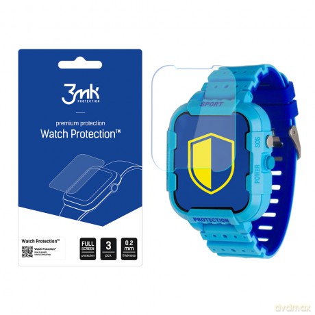 Garett Kids Cute 4G Plus - 3mk folia ochronna na zegarek