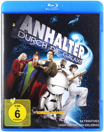 The Hitchhiker's Guide to the Galaxy (Autostopem przez galaktykę) [Blu-Ray]