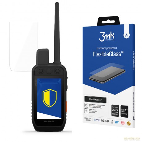 Garmin Alpha 200i - 3mk szkło hybrydowe