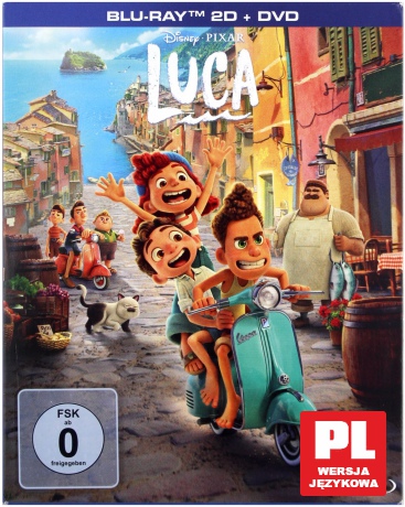 Luca (Disney) [Blu-Ray]+[DVD]