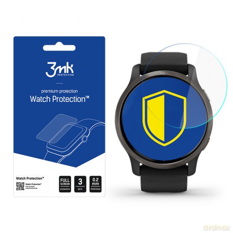 Garmin Venu 2 Plus - 3mk folia ochronna na zegarek