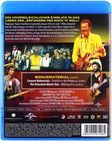 Chuck Berry: Hail! Hail! Rock 'n' Roll [Blu-Ray]