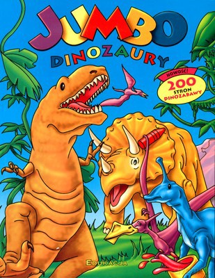 Jumbo Dinozaury [KSIĄŻKA]