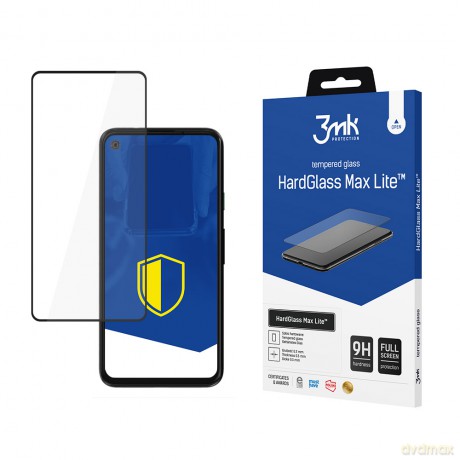 Google Pixel 5 5G Black - 3mk szkło hybrydowe
