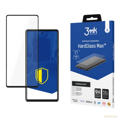 Google Pixel 6 Pro 5G Black - 3mk Max szkło hybrydowe