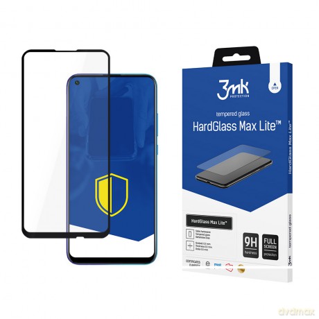 Honor 9C black - 3mk szkło hybrydowe