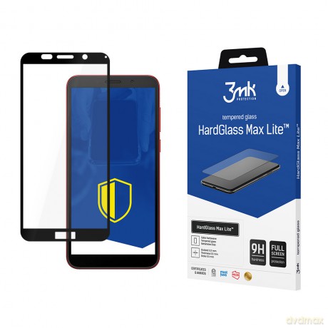 Honor 9S black - 3mk szkło hybrydowe