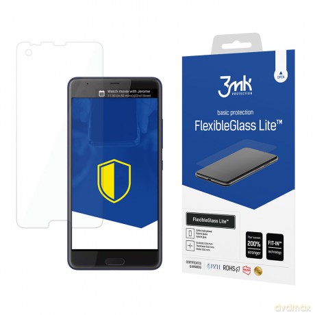 HTC U Ultra - 3mk szkło hybrydowe