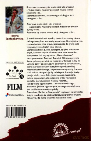 Bardzo Krótka Podróż I Inne Scenariusze Filmowe - Joanna Szczepkowska [KSIĄŻKA]
