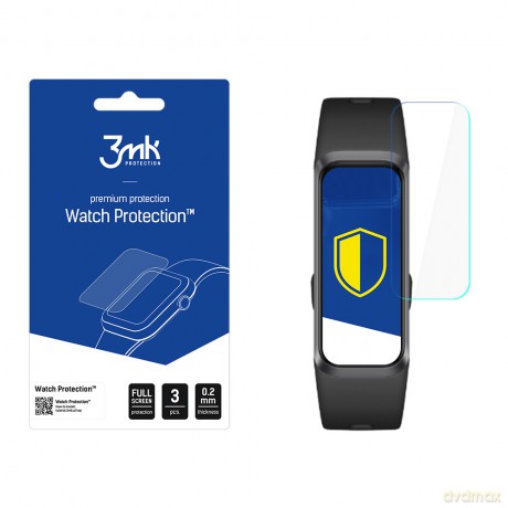 Huawei Band 4 - 3mk folia ochronna na zegarek