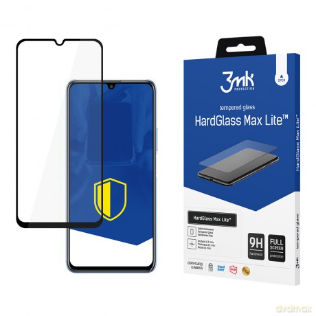 Huawei Enjoy 20 Black - 3mk szkło hybrydowe