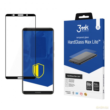 Huawei Mate 10 Pro Black - 3mk szkło hybrydowe