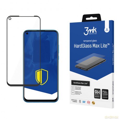 Huawei Mate 30 Black - 3mk szkło hybrydowe
