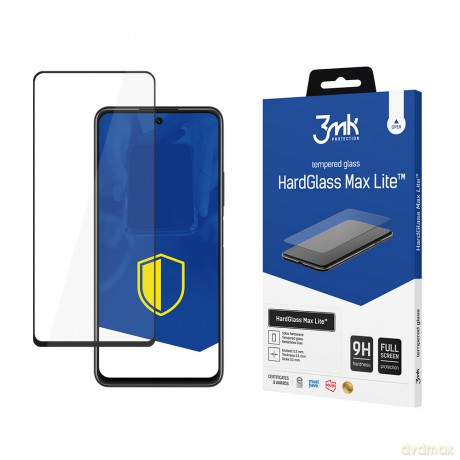 Huawei P Smart 2021 Black - 3mk szkło hybrydowe