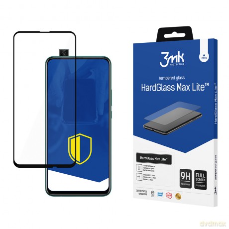 Huawei P smart Z black - 3mk szkło hybrydowe