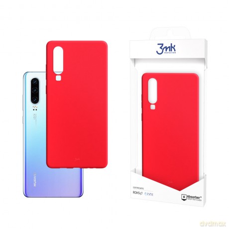 Huawei P30 - 3mk Matt Case strawberry