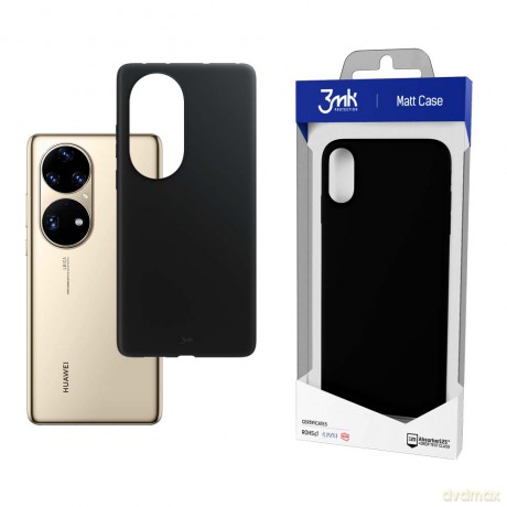Huawei P50 Pro 5G - 3mk Matt Case black