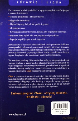 Clean Pozbyć Się Tego Co Zbędne Przywrócić Równowagę Odzyskać Młodość - Alejandro Junger [KSIĄŻKA]
