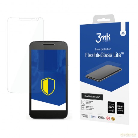 Lenovo Moto G4 Play - 3mk szkło hybrydowe