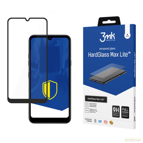 LG K50 Black - 3mk szkło hybrydowe