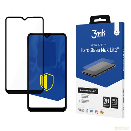 LG K50S Black - 3mk szkło hybrydowe