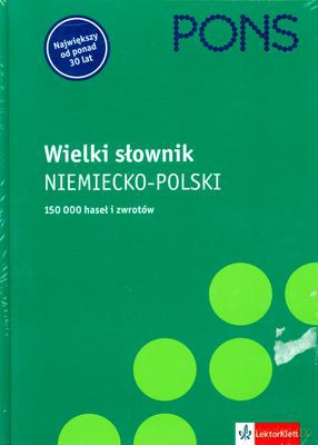 Wielki Słownik Niemiecko-Polski (twarda) [KSIĄŻKA]