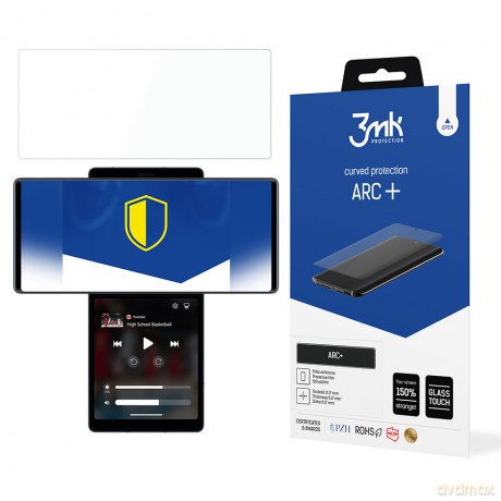 LG Wing 5G - 3mk ARC+ folia ochronna