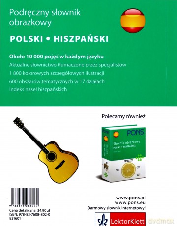 Podręczny Słownik Obrazkowy Polski Hiszpański [KSIĄŻKA]