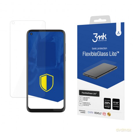 Motorola Moto G8 - 3mk szkło hybrydowe