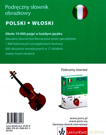 Podręczny Słownik Obrazkowy Polski Włoski [KSIĄŻKA]