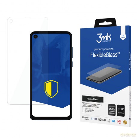Motorola One Vision - 3mk szkło hybrydowe