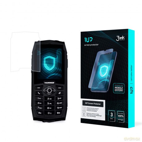 MyPhone Hammer 3/3 Plus - 3mk 1UP folia ochronna