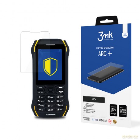 MyPhone Hammer Delta - 3mk ARC+ folia ochronna