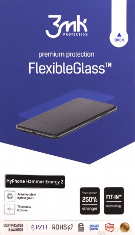 MyPhone Hammer Energy 2 - 3mk szkło hybrydowe