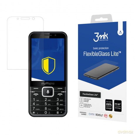 MyPhone Up - 3mk szkło hybrydowe