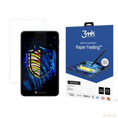Navitel T757 LTE - 3mk Paper Feeling 8.3'' folia ochronna