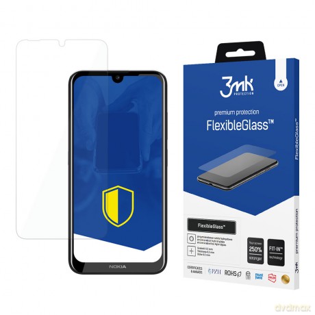 Nokia 2.2 - 3mk szkło hybrydowe