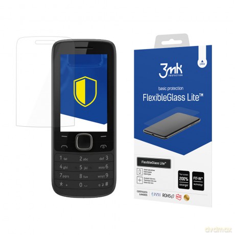 Nokia 225 - 3mk szkło hybrydowe