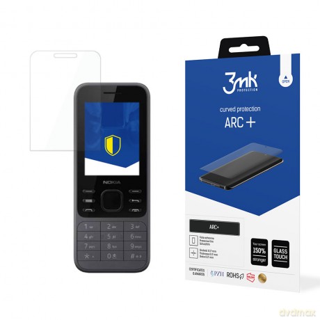 Nokia 6300 4G - 3mk ARC+ folia ochronna