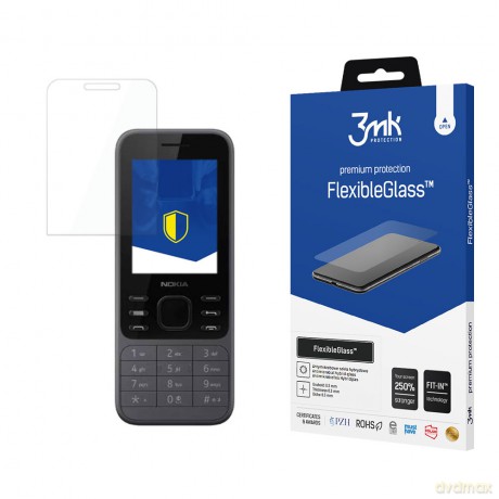Nokia 6300 4G - 3mk szkło hybrydowe