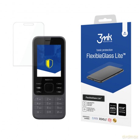 Nokia 6300 4G - 3mk szkło hybrydowe