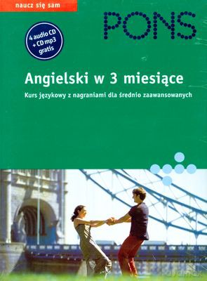 Angielski W 3 Miesiące Kurs Językowy Dla Średnio Zaawansowanych (twarda) [KSIĄŻKA]+[5CD]