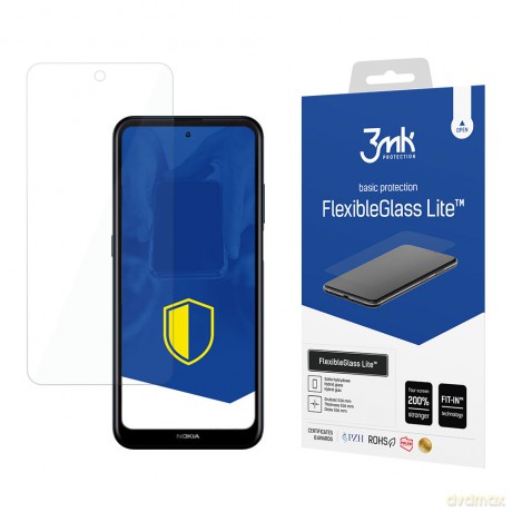 Nokia X100 - 3mk szkło hybrydowe
