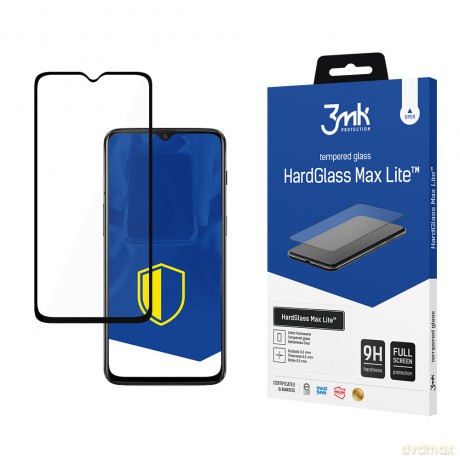 OnePlus 6T Black - 3mk szkło hybrydowe