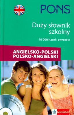 Duży Słownik Szkolny Angielsko-Polski Polsko-Angielski (twarda) [KSIĄŻKA]+[CD]